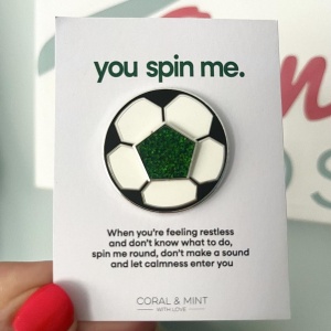 Spinning Pin - Football